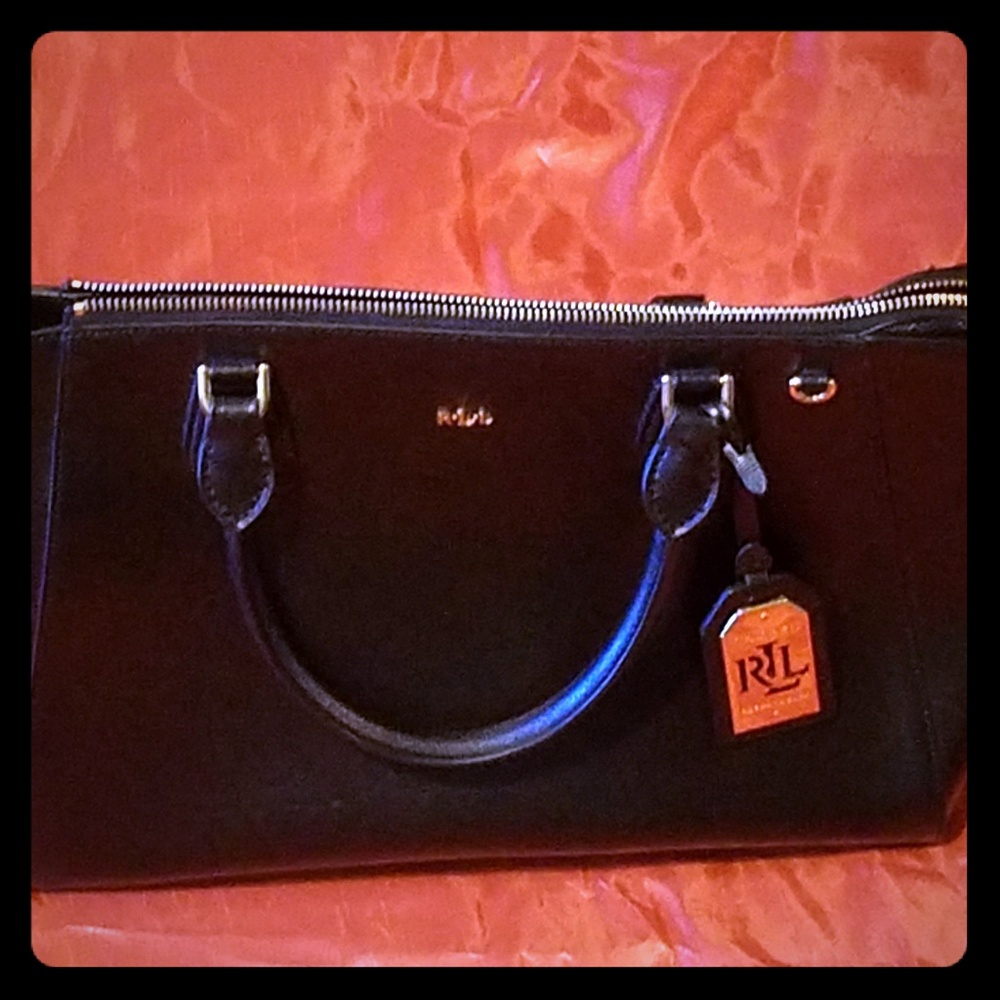 Ralph Lauren leather handbag